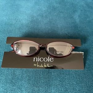 Nicole Miller Cashmere Eyewear 51-16-135 eyeglasses frames pink melon